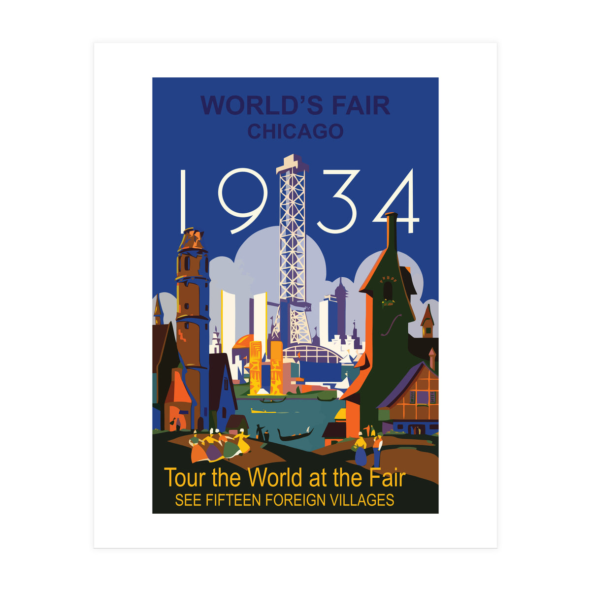 Chicago, World Fair (Print Only)