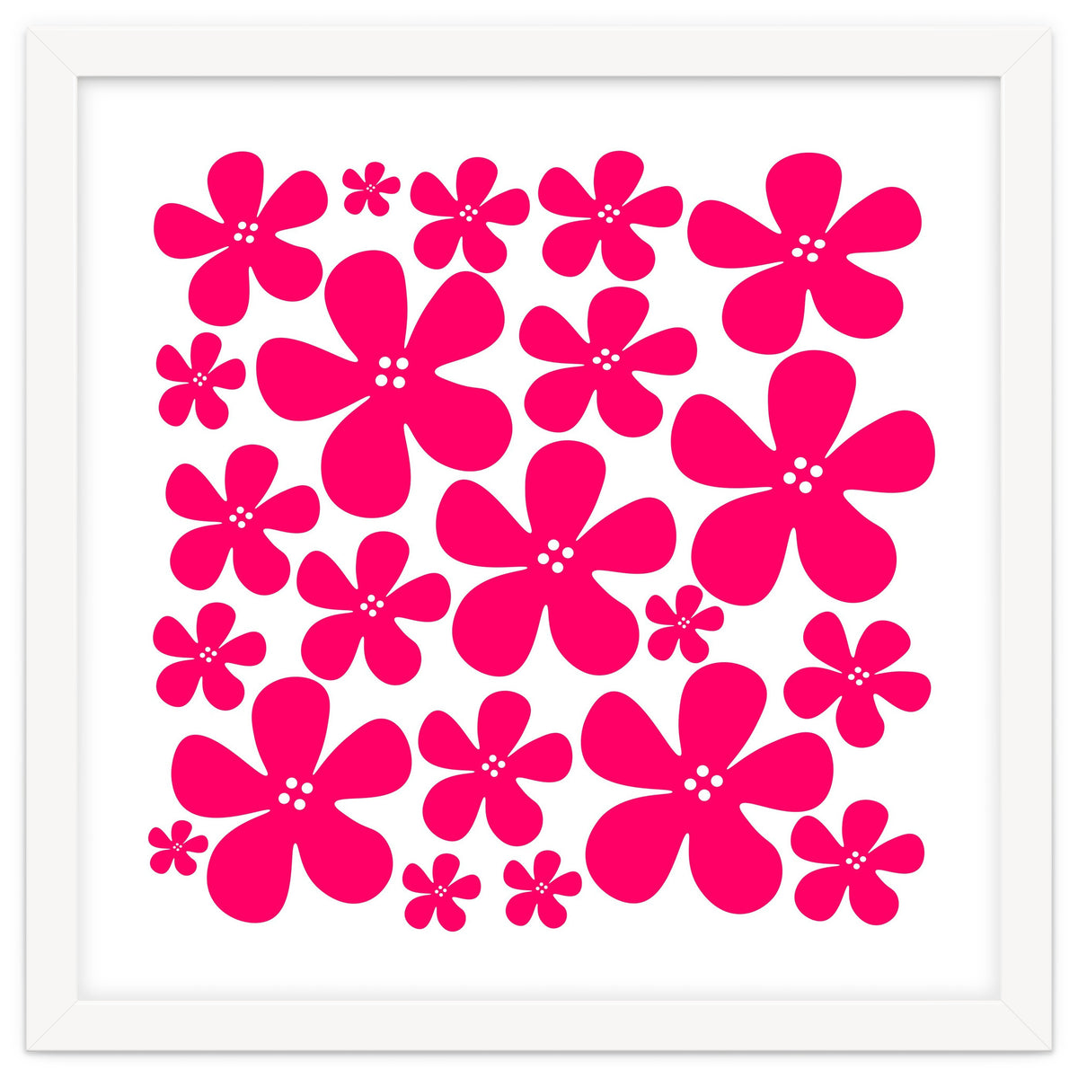 Pink Flowers Pattern