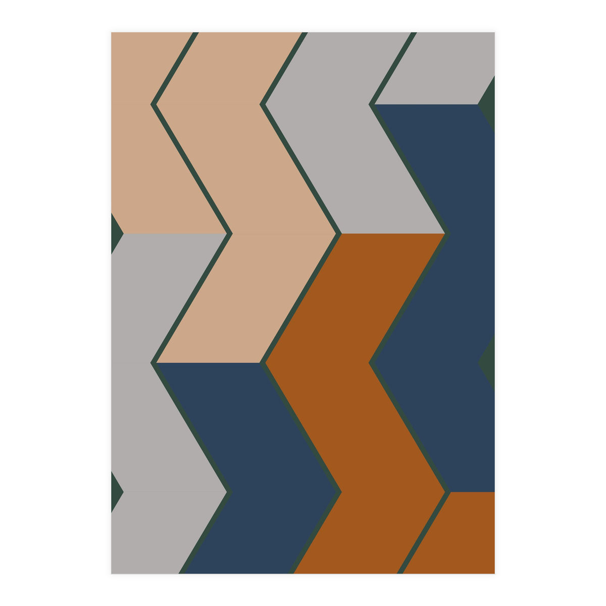 Modern Fall Winter  (Print Only)