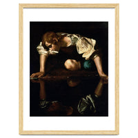 Caravaggio – Narcissus (ca. 1600) | Dramatic Baroque Masterpiece
