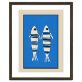 Minimal Fish On Blue thumbnail