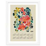 Calendar 2025 colorful orchid thumbnail