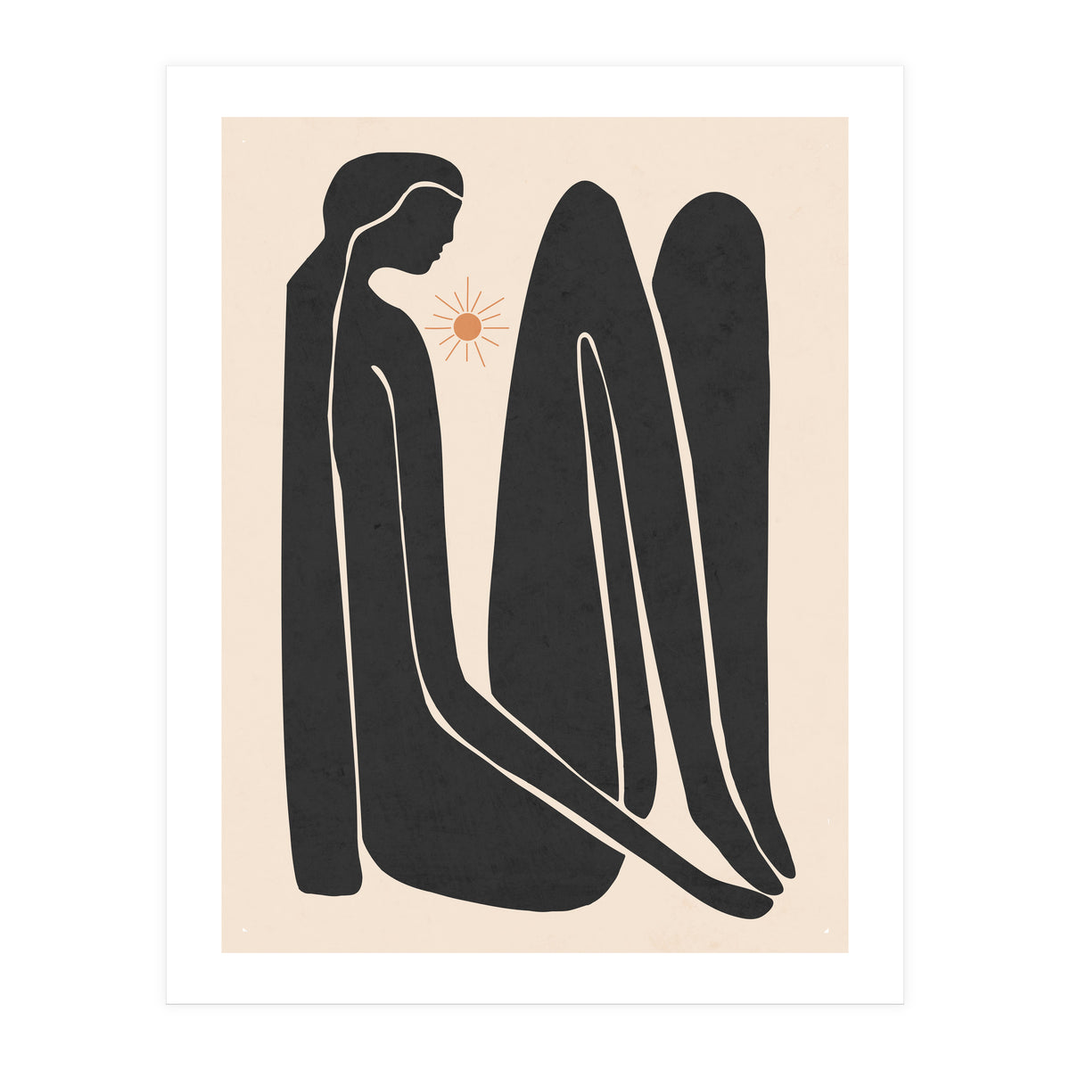 Girl Thinking 2 (Print Only)