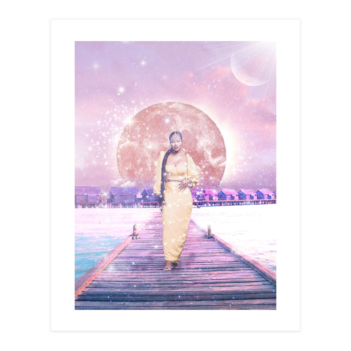 Amara - Queen Of African Tides (Print Only)