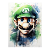 Luigi Super mario (Print Only) thumbnail