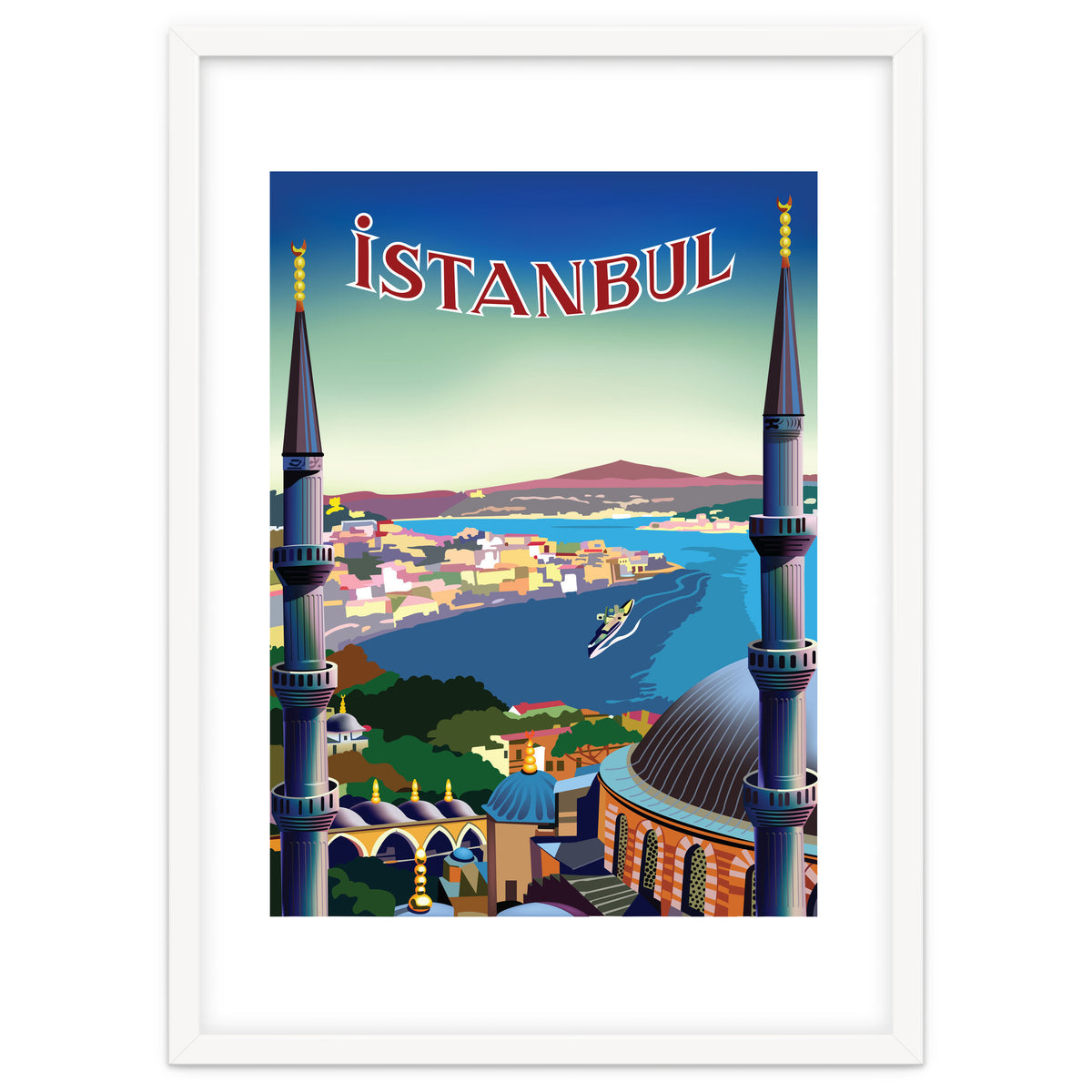 Istanbul, Turkey, Aerial View