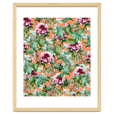 Frosty Florals || #society6 #decor #buyart thumbnail