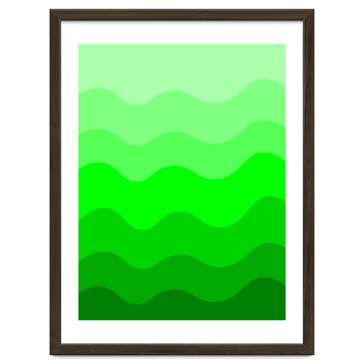 Green gradient design