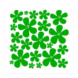Green Flowers Pattern (Print Only) thumbnail