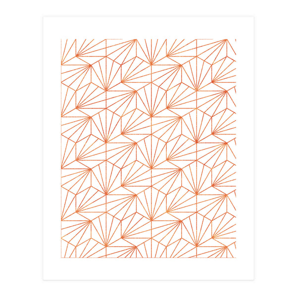 Rose Gold And White (Print Only)