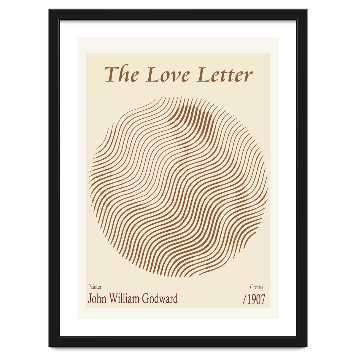 The Love Letter – John William Godward (1907)