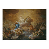 Corrado Giaquinto / 'La Santísima Trinidad, la Virgen y santos', 1755-1756, Italian School. (Print Only) thumbnail