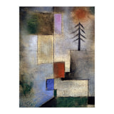 Paul Klee Small Fir Tree Abstract Painting (Print Only) thumbnail