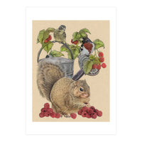 Squirrel Bgmatch (Print Only)