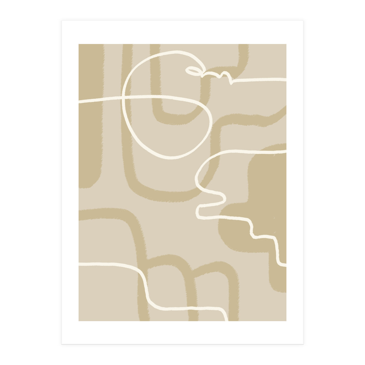 Interwoven Lines (Print Only)