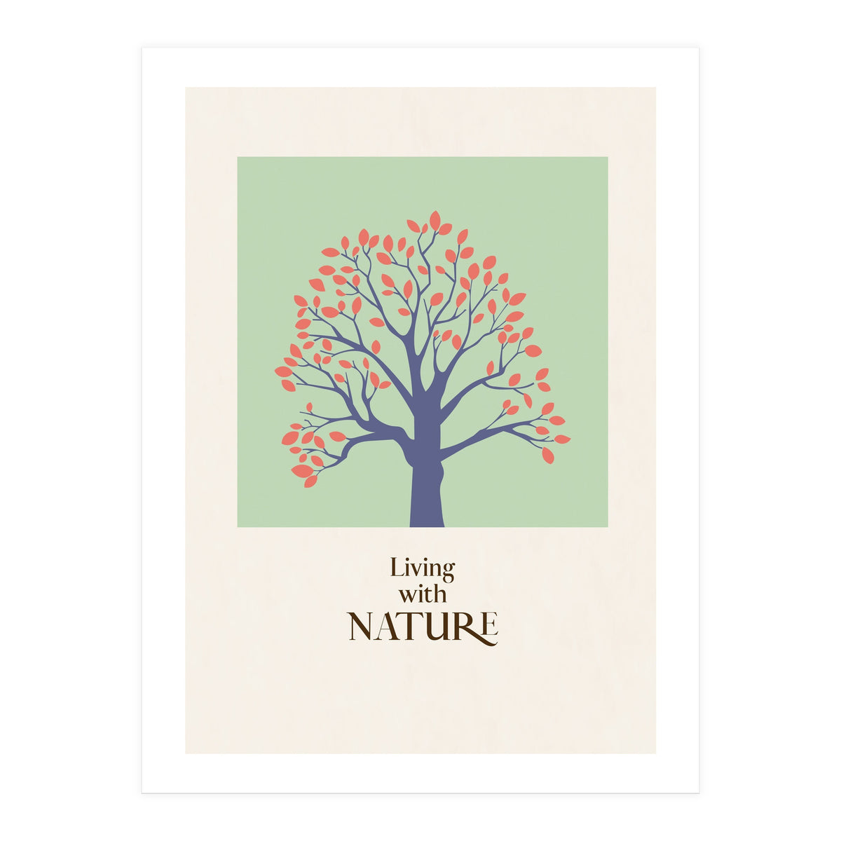 living with Nature - botanical life (Print Only)