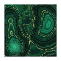 Malachite Texture 09 (Print Only)