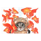 Scuba Catlgbright (Print Only) thumbnail