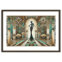 Art Deco Glamour Woman