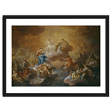 Corrado Giaquinto / 'La Santísima Trinidad, la Virgen y santos', 1755-1756, Italian School. thumbnail