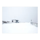 Hut in the winter seascape  (Print Only) thumbnail