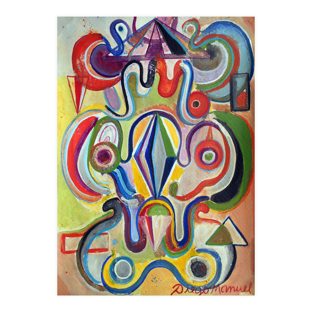 Abstracto Pop 2024 4 (Print Only)