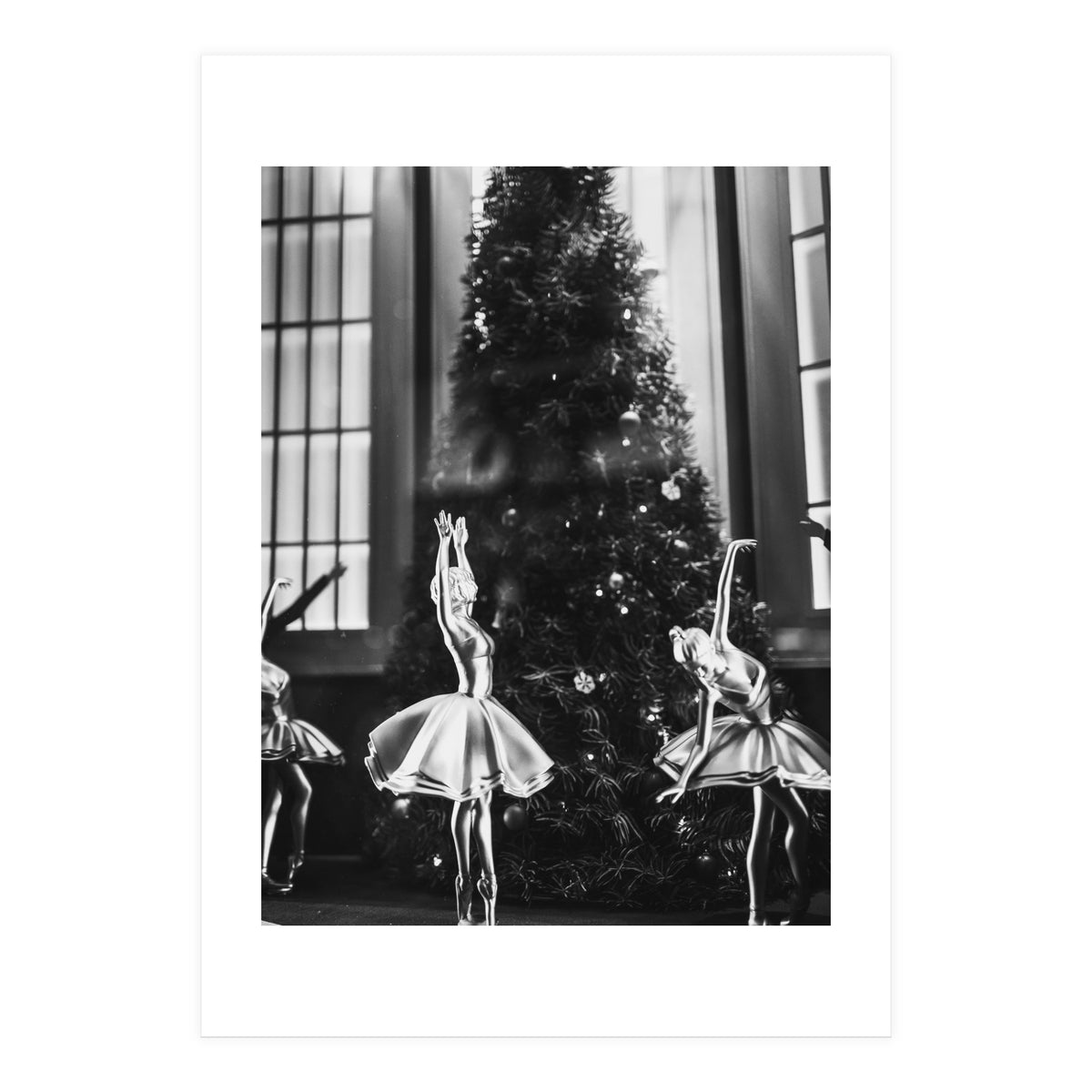 Silver Ballerinas (Print Only)