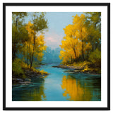 Serene Autumn River Landscape thumbnail
