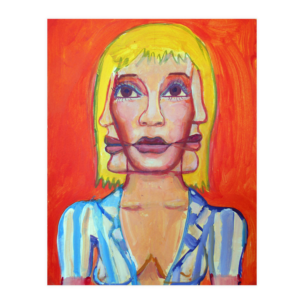 Cabeza De Mujer 3 (Print Only)