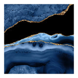 Navy & Gold Agate Texture 13  (Print Only) thumbnail