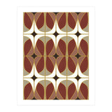 Umber Nouveau Tiles (Print Only) thumbnail