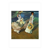 Joaquín Sorolla / 'Walk on the Beach', 1909, Oil on canvas, 205 x 200 cm. (Print Only) thumbnail