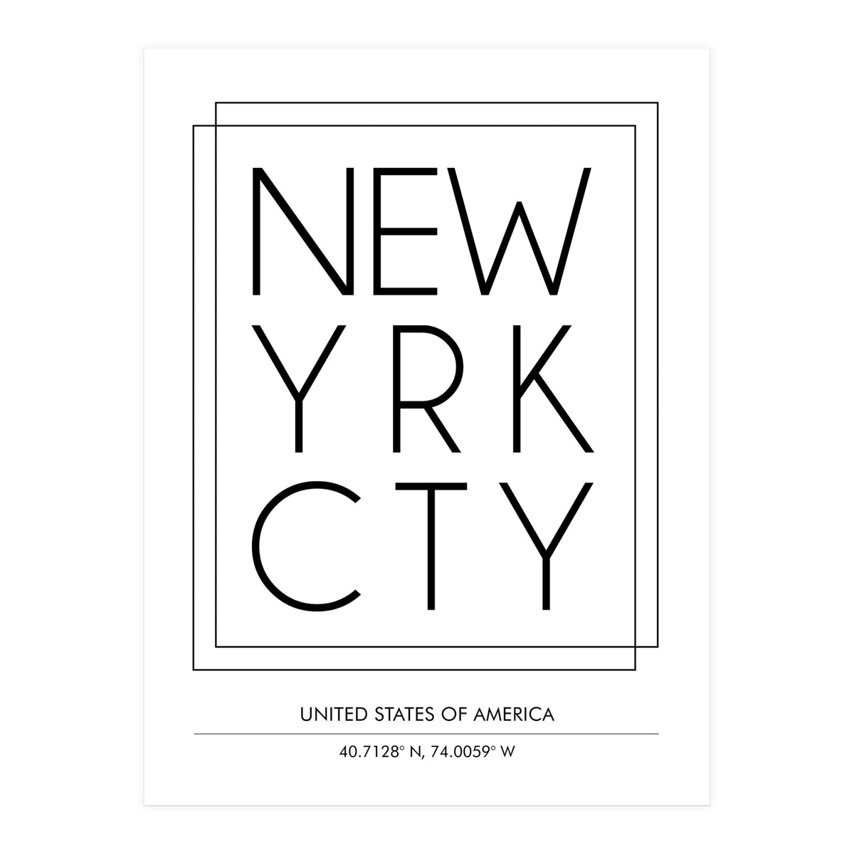 Newyrk Cty (Print Only)