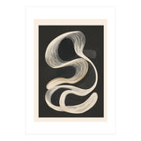 Monochrome Flow Abstract Line Movement (Print Only) thumbnail