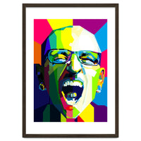 Chester Bennington Lingkin Park Pop Art Wpap