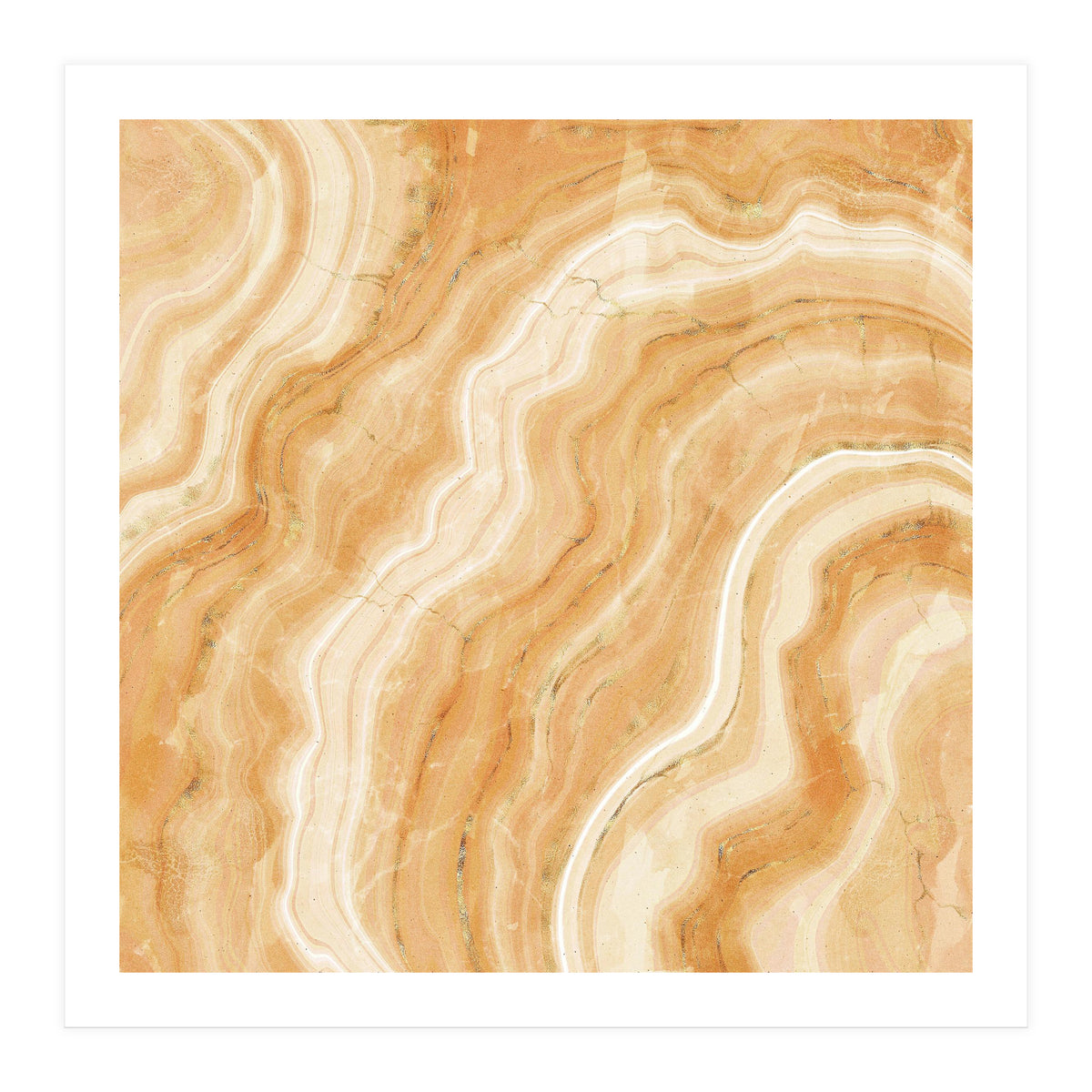 Golden Agate Texture 01 (Print Only)