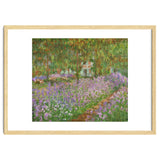 Le jardin a Giverny. Oil on canvas. thumbnail