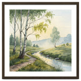 Birch Grove Serenity: A Meadow Wildflower Path thumbnail