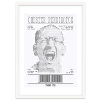 Receipt Art Chester Bennington