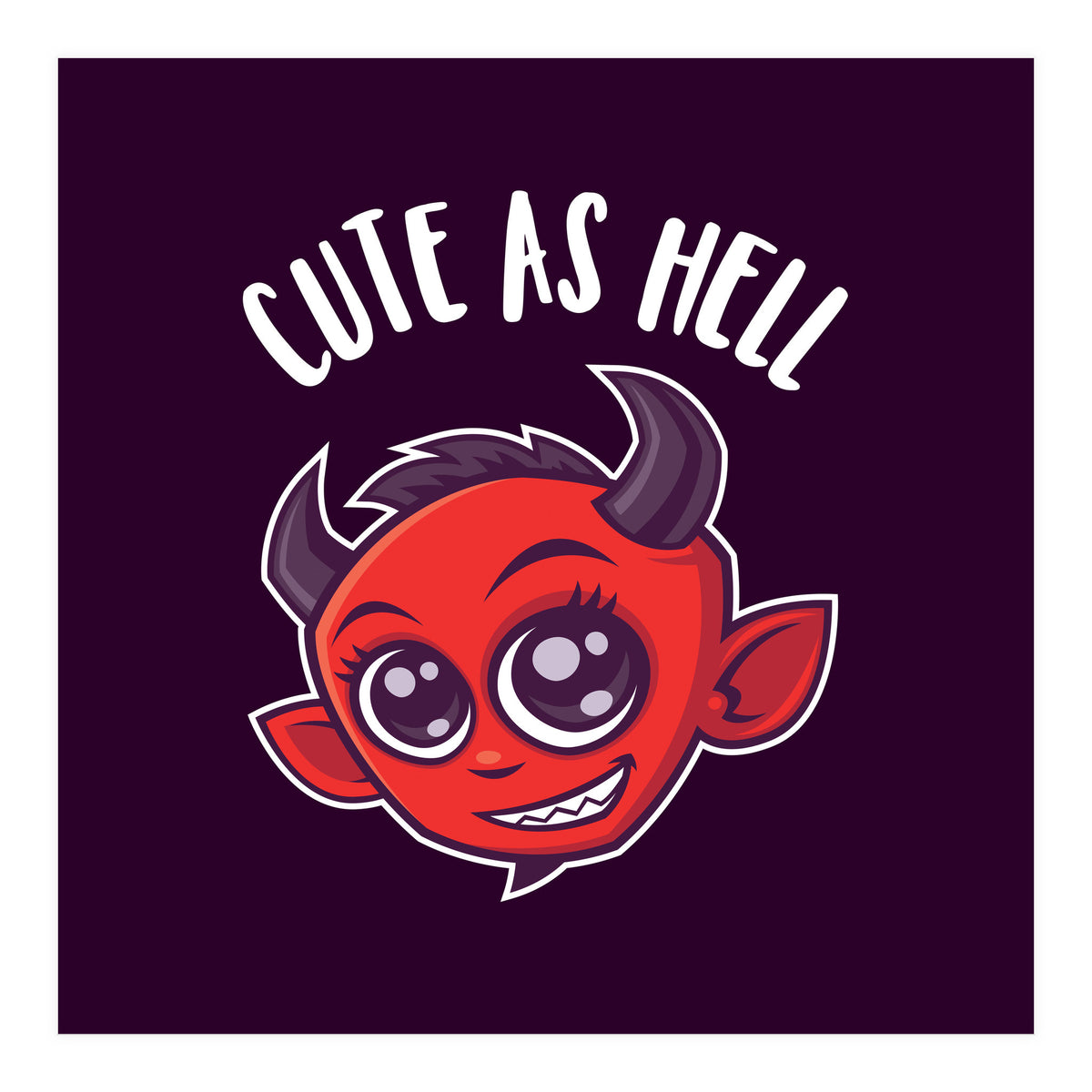 Cute as Hell Devil (Print Only)