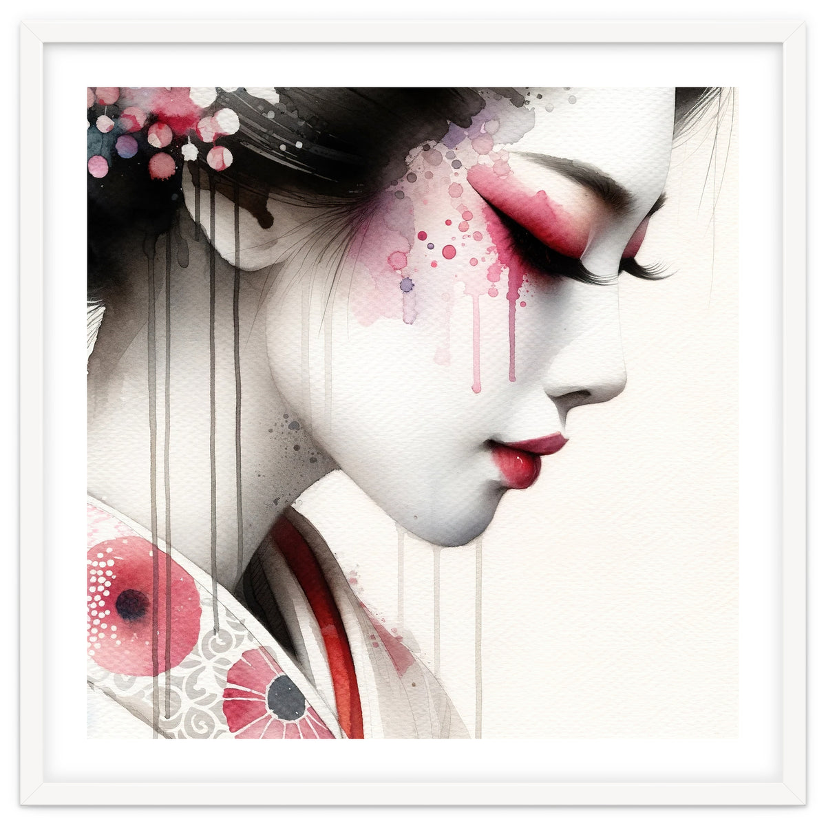 Petal Drift Modern Geisha