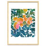 Lemons | Watercolor Modern Boho Botanical Painting | Pastel Summer Jungle Garden Juicy Fresh thumbnail