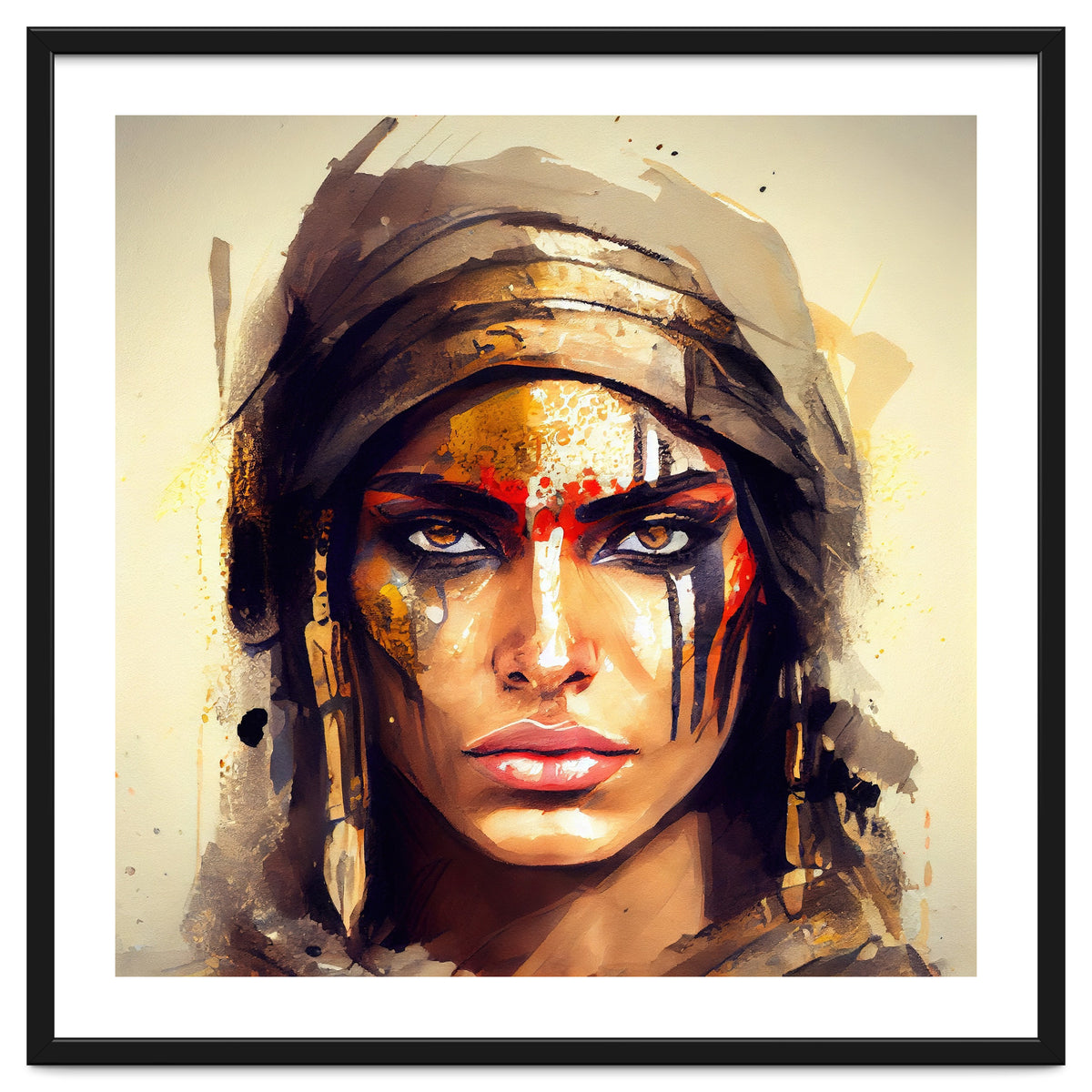 Powerful Egyptian Warrior Woman #4