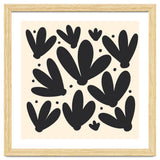 Abstract Monochrome Flowers 1 thumbnail