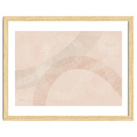 calming essentials Curved Lines chalky peach