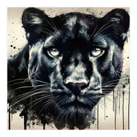 Watercolor Panther (Print Only)