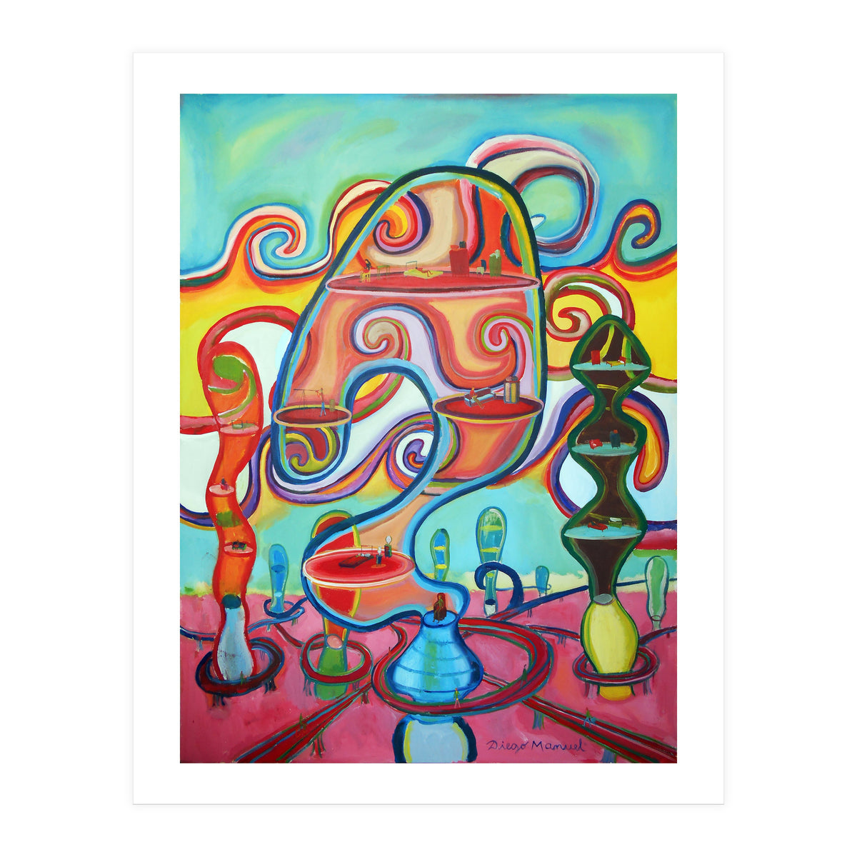 Ciudad Del Futuro 2 (Print Only)