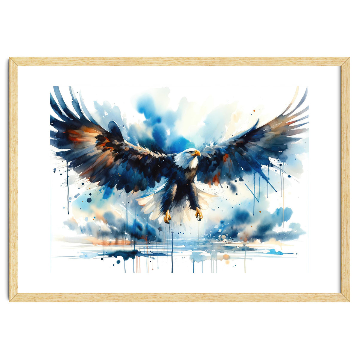 Soaring Spirit Of Freedom Eagle In Flight