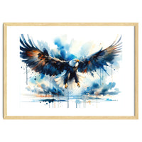 Soaring Spirit Of Freedom Eagle In Flight