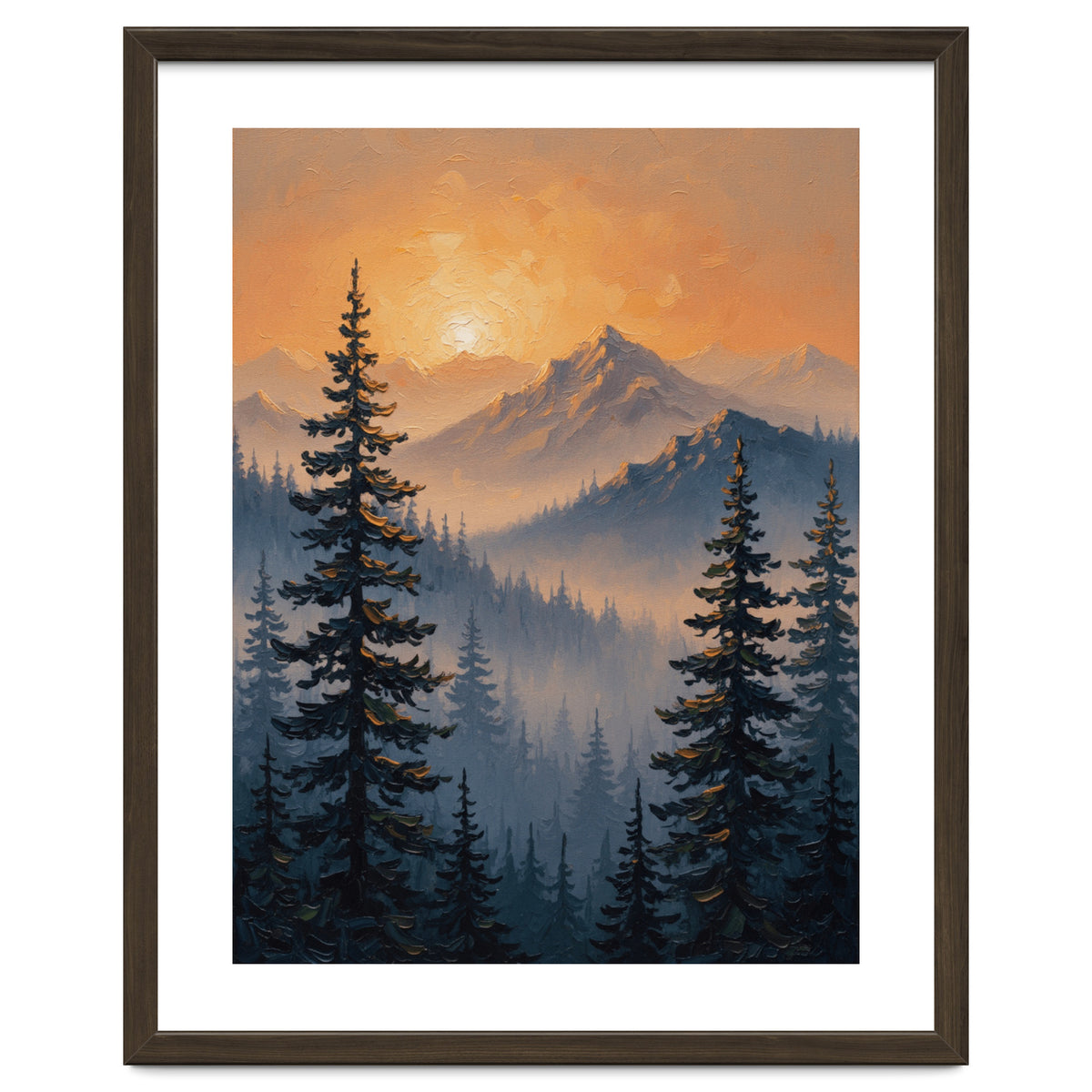 Ethereal Alpine Glow